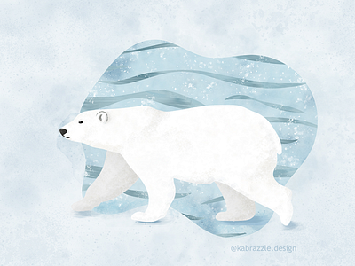 Polar Bear Day adobe animal childrens book illustration illustrator photoshop polar bear snow winter zoo