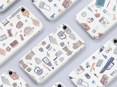 森系插画练习 插图