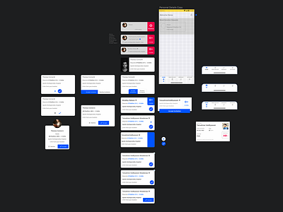 Donor App | Design Concepts android app app design blood donation bottom navigation concept ios material design mobile navigation ui ux