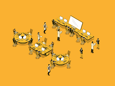 factory headquarters branding design flat flat design graphic illustration isometric factory isometric illustration painting vector website
