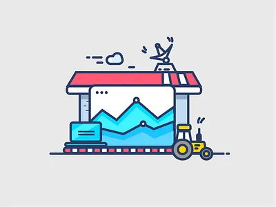 Product House illustration interaction uiux uiux design