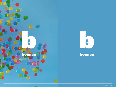 Daily Logo Day 34 bounce branding branding identity daily daily challenge daily logo dailylogochallenge design icon identity design logo logo design social media vector