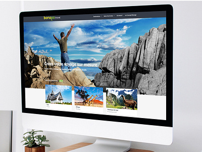 Bonogo Travel typography ui uidesign ux ux ui design