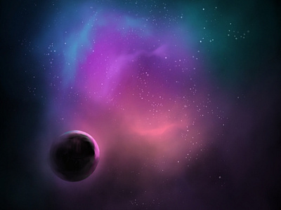 Space art digital digitalart illustration planet space spaceart stars