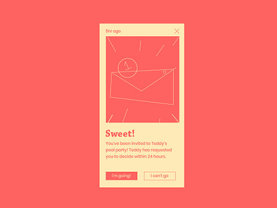 Pending Invitation daily 100 dailyui ui pack uidesign