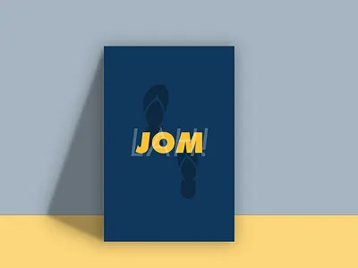 JOM Lah = Let's Go [WIP] design illustration malaysia poster poster design