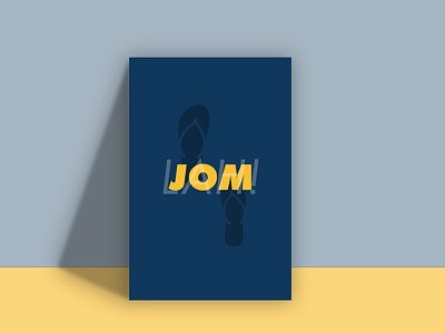 JOM Lah = Let's Go [WIP] design illustration malaysia poster poster design