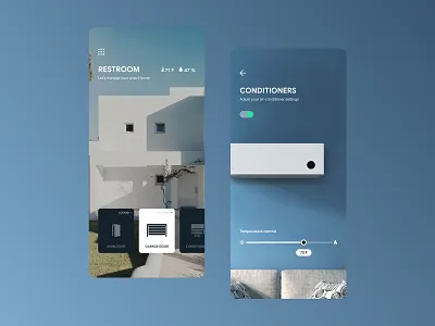Smart home app concept city guide concept design figma ios smart home smart home app ui ux xiaomi