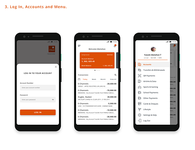 GTB App android app app concept design emojis finance app icon login uidesign user account ux ui