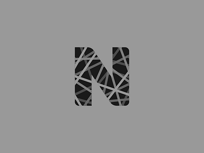 N for 36daysoftype 36days 36daysoftype abstract icon letter lineart lines logo mark type