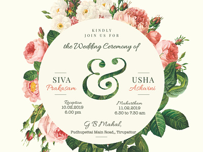 Wedding Invitation wedding card