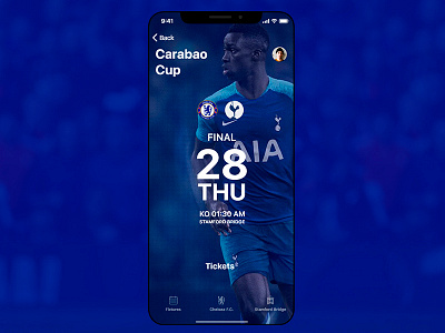 Chelsea App Dribbble