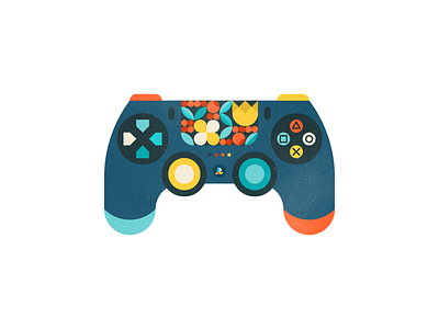 Gamepad flower gamepad playstation