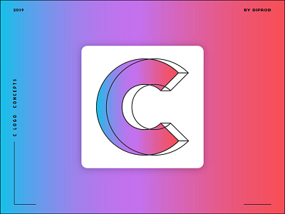 Letter C logo design concept 02 2d adobe alphabate alphabet brand brandidentity branding c c logo design graphicdesign icon identity illustrator letter logo logos minimal typography