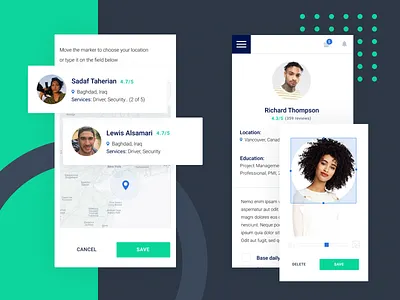 My Fixer Web Platform app clear design minimal mobile mobile app product ui ui design ux ux design