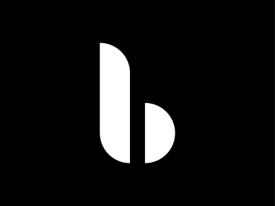 B a glyph a day b glyph letter b letterform letterforms typography vector