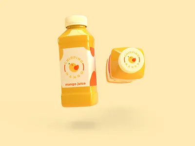 Chirping Mango Packaging concept 1/2 bottle design bottle label bottle mockup brandidentity branding design dribbbler food and beverage graphic design juice logo logodesign mango package package design packagedesign packaging packaging design
