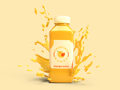 Chirping Mango Packaging concept 2/2 bird bottle bottle design bottle label brandidentity branding design dribbbler happy juice logo logodesign mango minimal package design package mockup packagedesign packaging packaging design