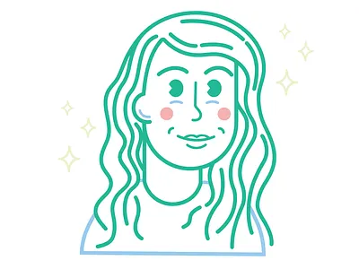 Character Design avatar coworker flat flat design flat 2.0 icon line design ryan putnam