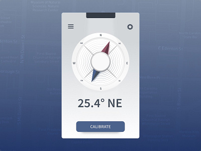 Compass - DoD 2019 EC app compass design experience graphics illustration illustrator interaction interface mobile mobile app pen tool photoshop sketch ui user vector