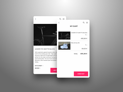 Daily UI 057 Shopping Cart dailyui dailyui 057 shopping cart