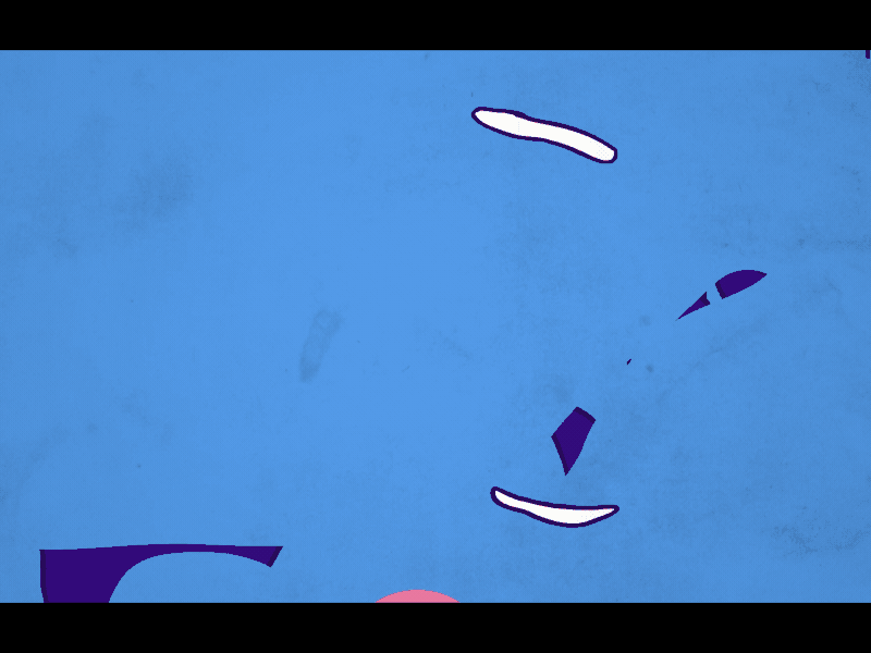 count-down 9 2d animation liquid motion number traditional animation