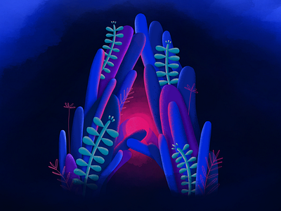 A - Alphabet illustration ipadpro procreate