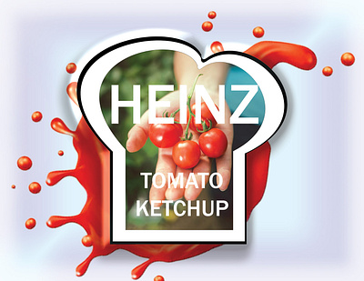 Heinz Tomato Ketchup add advertising banner branding facebook cover graphic design logo poster social media post stationery