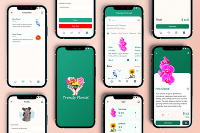 Trendy Florist appdesign buyflowers doorstepdelivery ecommerceapp floraldesign floralmarketplace floralshopping flowerapp flowercatalogue flowerdelivery flowershoponline freshflowers mobileappdesign onlineflorist onlineshopping shopfromhome uidesign uiux userexperience uxdesign