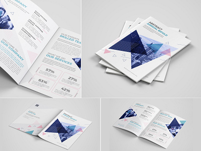 Abstract Annual Bifold 2019 a4 bi fold bifold brochure brochure template business clean corporate design easy editable editorial elegant flexible flyer free font indd indesign information letter