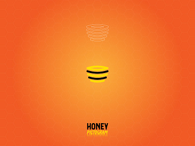 Honey | Pictogram brand brand and identity branding design forms grid design grid system illustration inspiration inspiration design inspiration logo design symbol logo logo design logotype pictogram vector visual visual identity