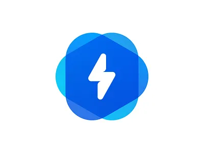 Lightning logo brand branding flat icon identity lightning logo logo mark logomark logotype minimalism minimalistic monogram symbol