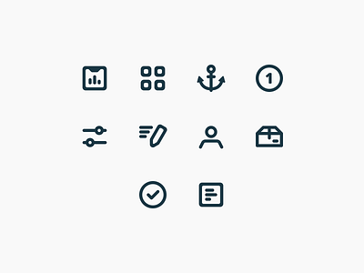 Closelink – Product Icons #3 brand brand identity branding design figma flat icon icon set identity interface mobile product design ui ux vector web