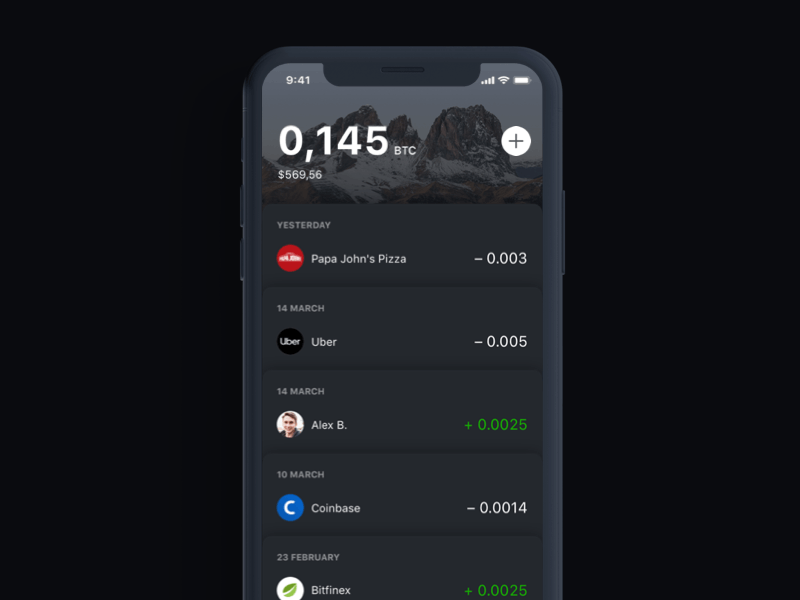 Dark Mode Bitcoin Wallet Onboarding 🕶 animation app bitcoin bitcoin exchange bitcoin services concept dark mode dark theme ios iphone onboarding onboarding flow principle wallet wallet app