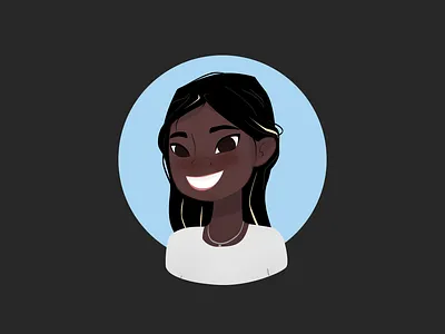 Avatar avatar face hair icon illustration logo profile