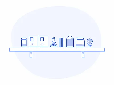a fully stockd shelf branding charlotte design design art icon illustration new ui ux vector web