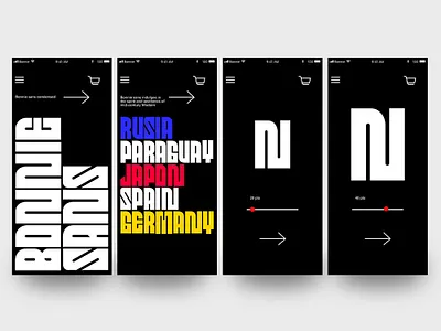 Bonnie sans font app branding identity illustration lettering type typography ui ux web website