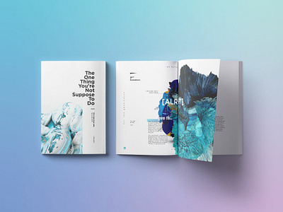 The One This You're Not Suppose To Do 3d art book book design design graphic art layout layoutdesign print type typography