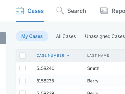 Cases app button icons menu menu bar nav table ui ux web web app web application web application design