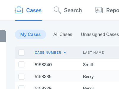 Cases app button icons menu menu bar nav table ui ux web web app web application web application design