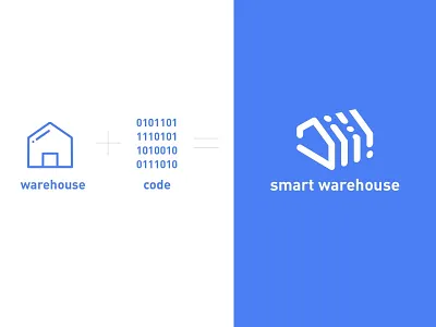 Smartwarehouse app logo branding logo