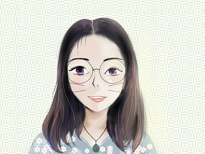 My sister hand painting 绘画 艺术