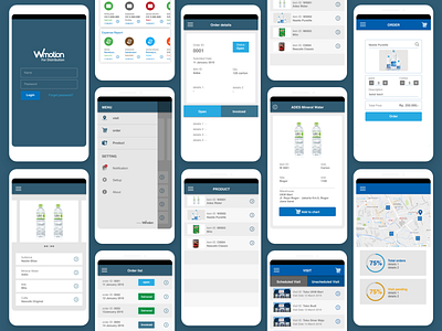 Wmotion for Distribution (SDT) apps design design ui ux