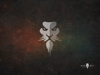 Azanti azanti branding design dribbble graphic icon identity illustrator lion logo mark monogram vector