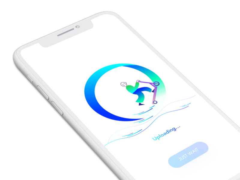 Uploading Empty States Screen UI by Rakesh Mondal on Dribbble