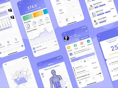 EasyMedic design icon interface medical app ui ux