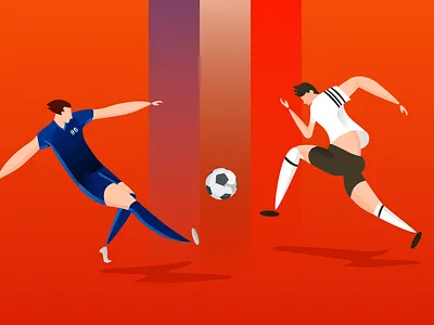 football fifa football illustration orange sportsmanship world cup