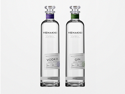 Venakki Mixology Vodka & Gin Label Design bottle branding design gin gin bottle gin label gin packaging logo luxury bottle luxury label packaging premium bottle premium label vodka vodka bottle vodka label vodka packaging