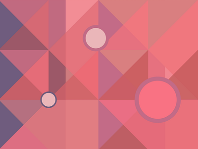 Circos e triângulos art geometric illustration minimalism