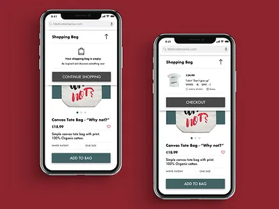 Shopping Cart cart ecomerce ios iphone iphonex mobile screens mobile shop shopping basket ux ui